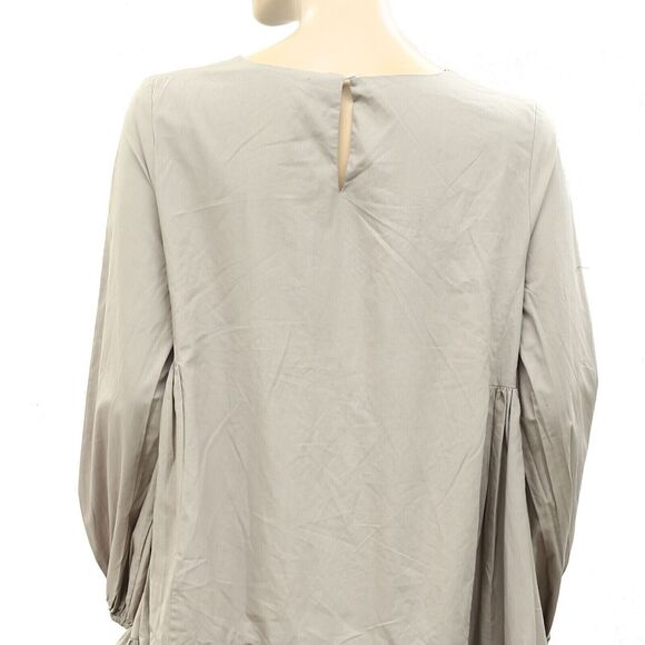 Merlette X Tomorrowland Byward Mini Dress Ruffle Solid Resort Cotton XS 266156 - Picture 6 of 6